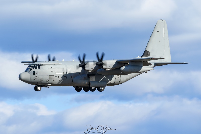 IAM4684 KC-130J Support 
KC-130J / MM62181	
50 Gruppo / Italy
2/14/23

Keywords: Military Aviation, KPSM, Pease, Portsmouth Airport, Italian Air Force, KC-130J