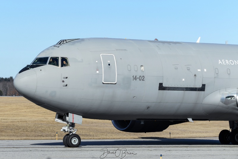 IAM1431 Italian Tanker
KC-767A / MM62227	
8 Gruppo / Italy
2/16/23
Keywords: Military Aviation, KPSM, Pease, Portsmouth Airport, Italian Air Force, KC-767A