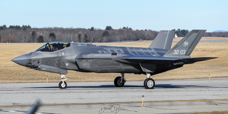 IAM1432
F-35A / MM7334	
13Â° Gruppo / Italian
2/16/23
Keywords: Military Aviation, KPSM, Pease, Portsmouth Airport, Italian Air Force, F-35A