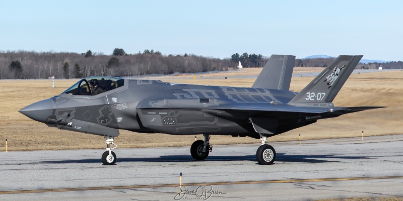 IAM1433
F-35A / MM7357	
13Â° Gruppo / Italian
2/16/23
Keywords: Military Aviation, KPSM, Pease, Portsmouth Airport, Italian Air Force, F-35A