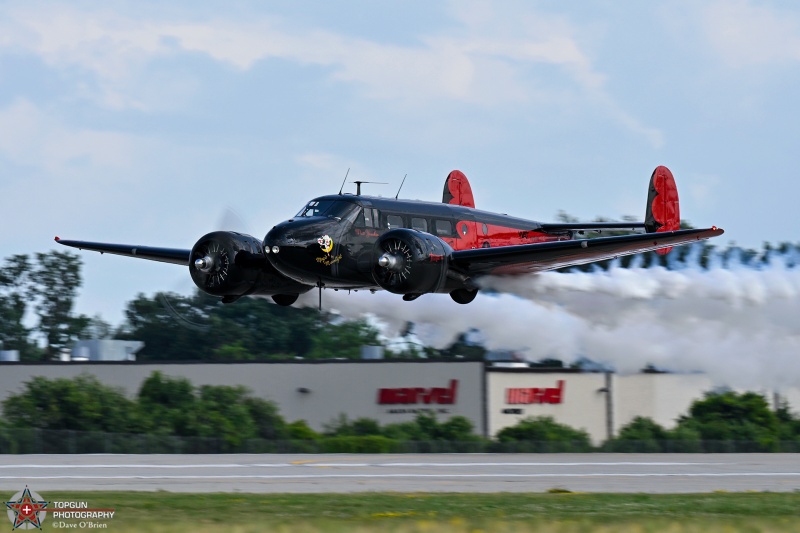 Magic Moonlight
Beech C18S / N9109R
7/21/26
Keywords: KOSH, Oshkosh, EAA Air Adventure, Air Show, Magic Moonlight, Beech C18S
