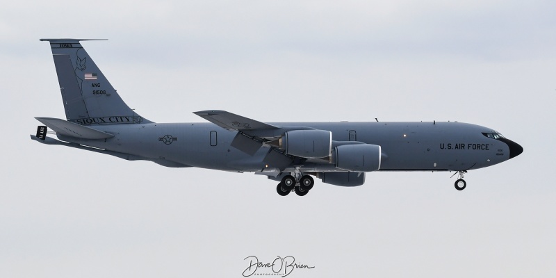NATIONS03 returns from CAP duty
59-1506 / KC-135R	
174th ARS / Sioux City
1/19/24
Keywords: Military Aviation, KPSM, Pease, Portsmouth Airport, KC-135R, 174th ARS