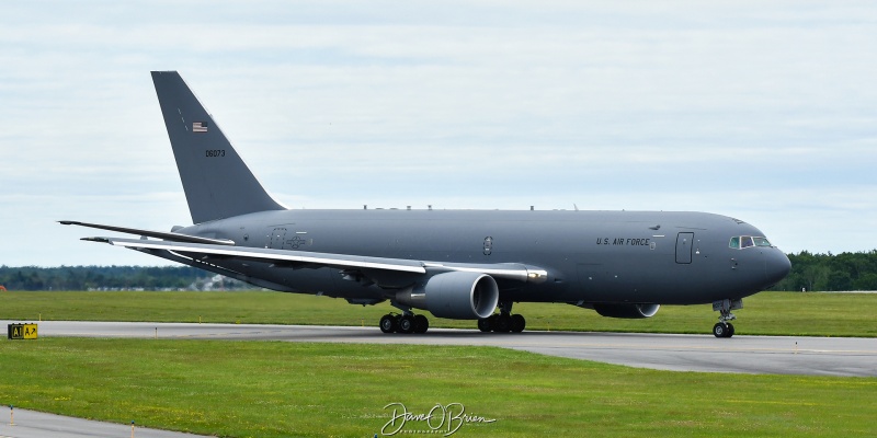 NICE31, one of NJ ANG's new 46's
KC-46A / 20-46073	
305th AMW / McGuire ANGB
6/19/23
Keywords: Military Aviation, KPSM, Pease, Portsmouth Airport, KC-46A Pegasus, 305th AMW