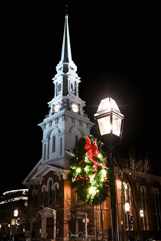 Portsmouth North Church
Downtown Portsmouth NH
12/13/23
Keywords: Portsmouth NH, North Church