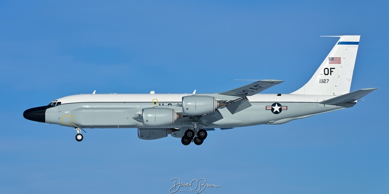 OLIVE27
62-4127 / TC-135W	
38th RS / Offutt AFB, NE
2/26/26
Keywords: Military Aviation, KPSM, Pease, Portsmouth Airport, TC-135W, 38th RS
