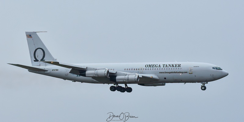 OMEGA71
N707MQ / 707-368C	
Omega Air Inc / Riverside March Air Base, CA
7/3/25
Keywords: Military Aviation, KPSM, Pease, Portsmouth Airport, OMEGA Air
