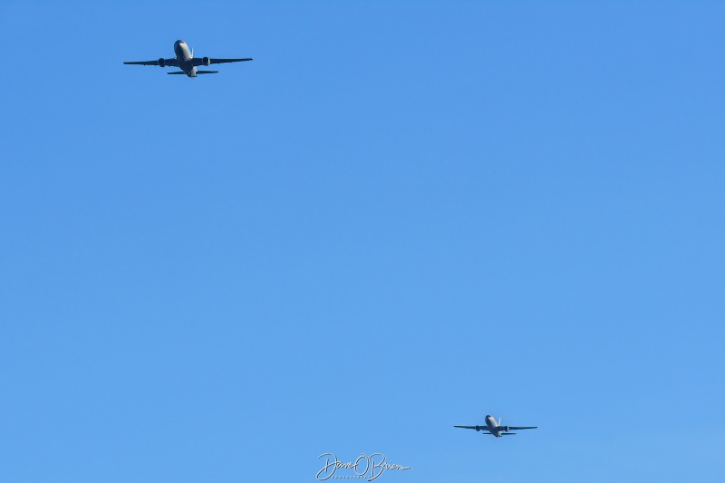 PACK81 Flight in for the overhead break
PACK81 / 16-46019
PACK82 / 18-46050
KC-46A / 157th ARW / Pease ANGB
1/12/24
Keywords: Military Aviation, KPSM, Pease, Portsmouth Airport, KC-46A Pegasus, 157th ARW