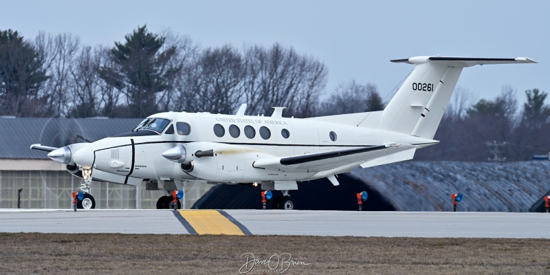 PAT261 taking RW34
10-00261 / C-12V-1	
2-228th AVN / JB McGuire–Dix–Lakehurst, NJ

Keywords: Military Aviation, KPSM, Pease, Portsmouth Airport, C-12V Huron