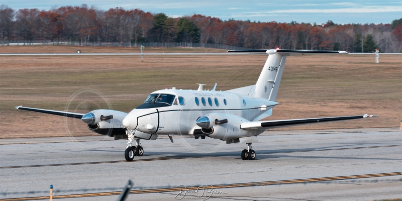 PAT579
84-00146 / C-12U3	
OSA-A / Concord, ARNGB, NH
11/20/25
Keywords: Military Aviation, KPSM, Pease, Portsmouth Airport, C-12U3 Huron,