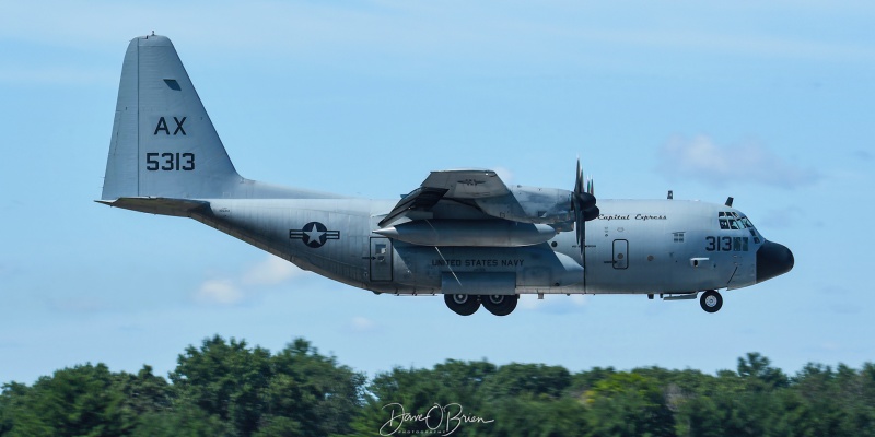 CONVOY3242
C-130T / 165313	
VR-53 / NAF Andrews
7/24/22
Keywords: Military Aviation, KPSM, Pease, Portsmouth Airport, C-130T, VR-53