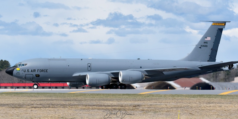 NICE17 departing for CAP duty
KC-135R / 62-3566	
174th ARS / Sioux City
4/7/22
Keywords: Military Aviation, KPSM, Pease, Portsmouth Airport, KC-135R, 174th ARS