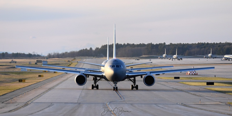 PACK83 flight
KC-46A / 18-46050	
157th ARW / Pease ANGB
4/12/22
Keywords: Military Aviation, KPSM, Pease, Portsmouth Airport, KC-46A Pegasus, 157th ARW