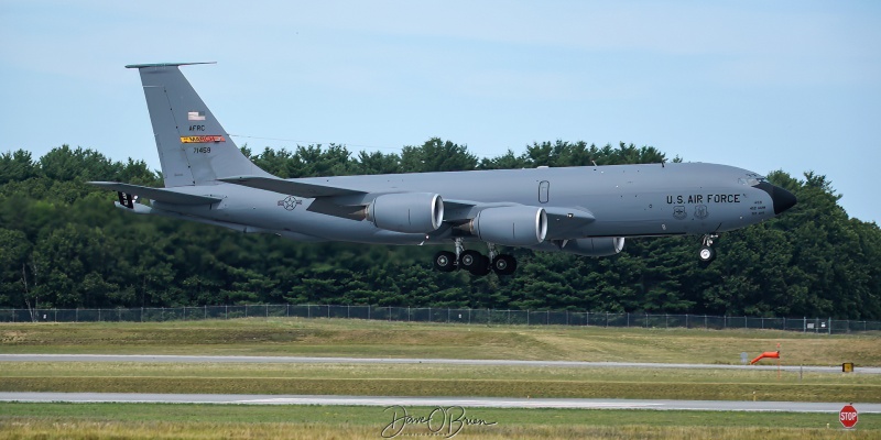 REACH539
KC-135R / 57-1459	
912th ARS / March AFB
7/24/22
Keywords: Military Aviation, KPSM, Pease, Portsmouth Airport, KC-135R, 912th ARS