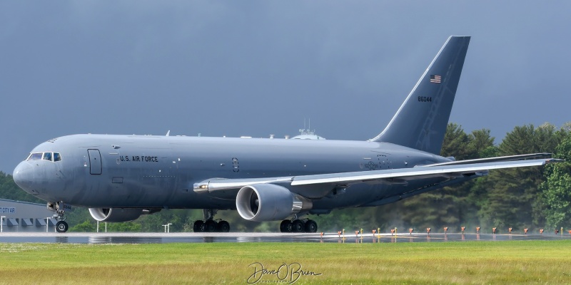 REACH31 ready to take off after holding for a thunderstorm to pass
KC-46A / 18-46044	
344th ARS / McConnell AFB
6/09/22
