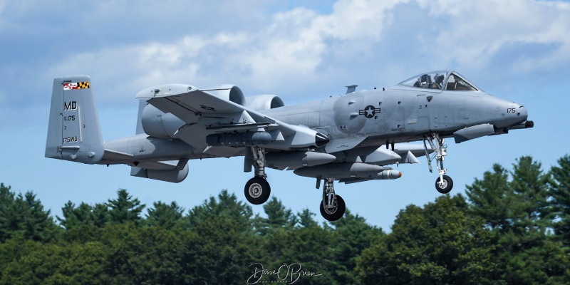 WARDOG21
A-10C / 79-0175	
104FS / Warfield ANGB
7/24/22
Keywords: Military Aviation, KPSM, Pease, Portsmouth Airport, A-10C, 104th FS