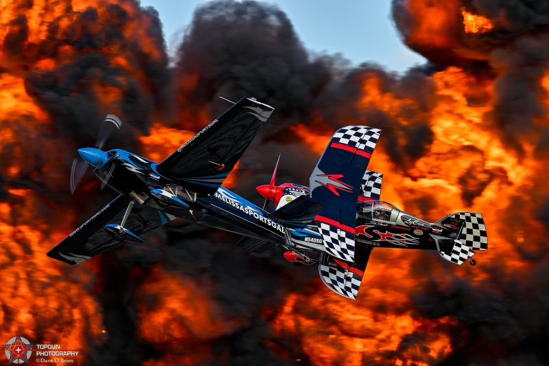 Wall of Fire
Sportsgal / N540SG / Edge 540
N540SS / Pitts S-2S / Skip Stewart
7/22/26
Keywords: KOSH, Oshkosh, EAA Air Adventure, Air Show, Promethius, Sportsgal, Wall of Fire