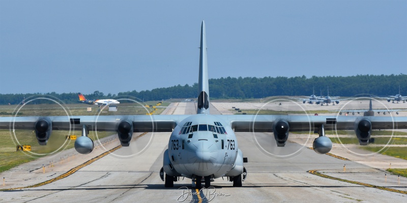 RANGER41
166763 / KC-130J	
VMGR-452 / NAS JRB Fort Worth, TX
7/6/25
Keywords: Military Aviation, KPSM, Pease, Portsmouth Airport, C-130