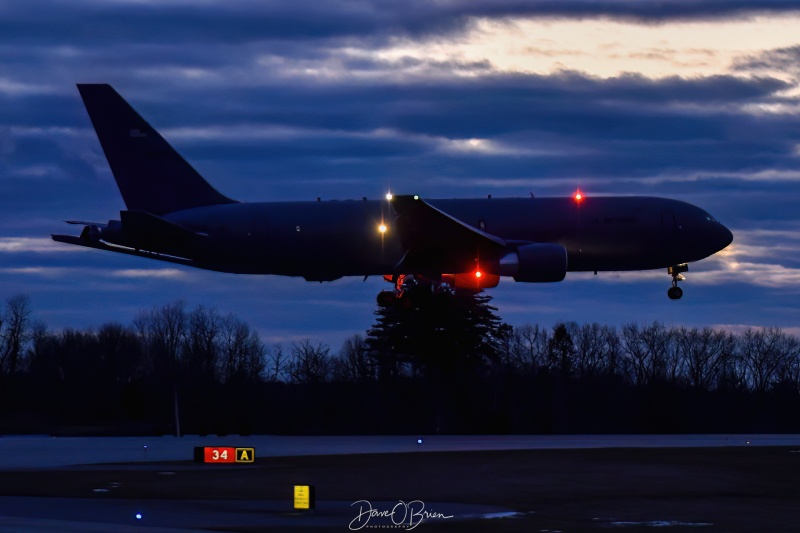 REACH096
15-46009 / KC-46A	
344th ARS / McConnell AFB
1/11/24
Keywords: Military Aviation, KPSM, Pease, Portsmouth Airport, KC-46A Pegasus, 344th ARS