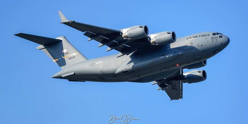 REACH128
C-17A / 90-0534	
437th AW / Charleston
6/1/23
Keywords: Military Aviation, KPSM, Pease, Portsmouth Airport, C-17, 437th AW