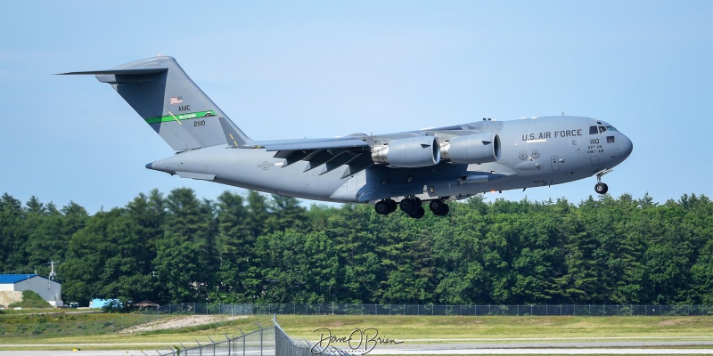 REACH228
C-17A / 02-1110	
62nd AW / McChord
6/2/23
Keywords: Military Aviation, KPSM, Pease, Portsmouth Airport, C-17,