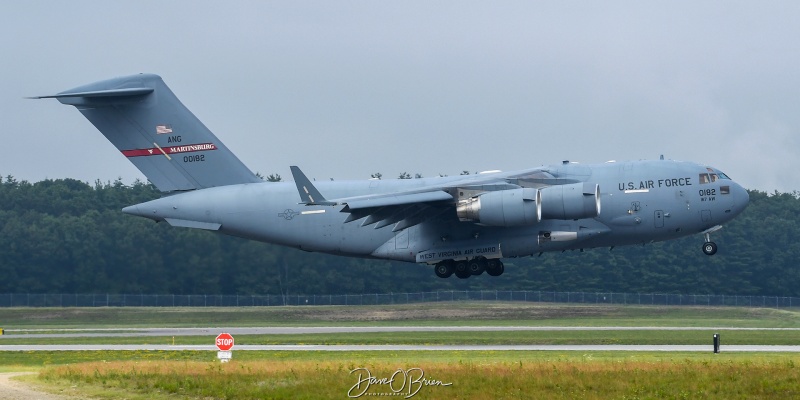 REACH304
C-17A / 00-0182	
167th AS / Martinsburg, WV
6/30/23
Keywords: Military Aviation, KPSM, Pease, Portsmouth Airport, C-17, 167th AS