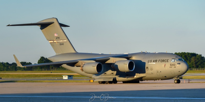 REACH4616
05-5143 / C-17A	
89th AS / Wright-Patterson AFB, OH
6/21/26
Keywords: Military Aviation, KPSM, Pease, Portsmouth Airport, C-17, 89th AS