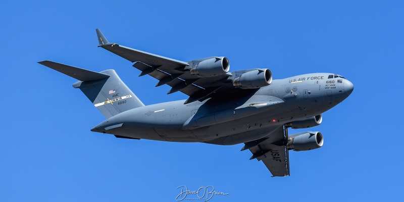 REACH657
06-6160 / C-17A	
21st AS / Travis AFB, CA
4/24/25
Keywords: Military Aviation, KPSM, Pease, Portsmouth Airport, C-17, 21st AS