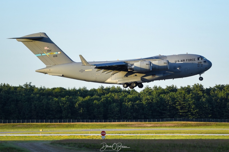 REACH795
C-17A / 01-0191	
3rd AS / Dover AFB
6/22/23
Keywords: Military Aviation, KPSM, Pease, Portsmouth Airport, C-17A, 3rd AS