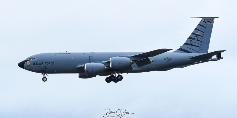 REALM61 coming in after a CAP sortie
KC-135R / 63-8040	
141st ARS / McGuire
7/9/23
Keywords: Military Aviation, KPSM, Pease, Portsmouth Airport, KC-135R, 141st ARS