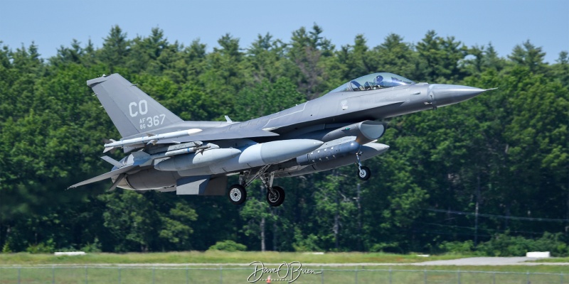 REDEYE13
F-16C / 86-0367	
120th FS / Buckley AFB
6/1/23
Keywords: Military Aviation, KPSM, Pease, Portsmouth Airport, F-16, 120th FS, CO ANG