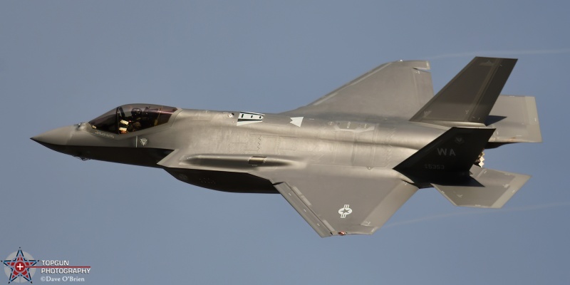 HOSS13
F-35A / 18-5353 / 6th WPS

Keywords: Military Aviation, KLSV, Nellis AFB, Las Vegas, Red Flag 22-2, Fighters, F-35A, 6th WPS