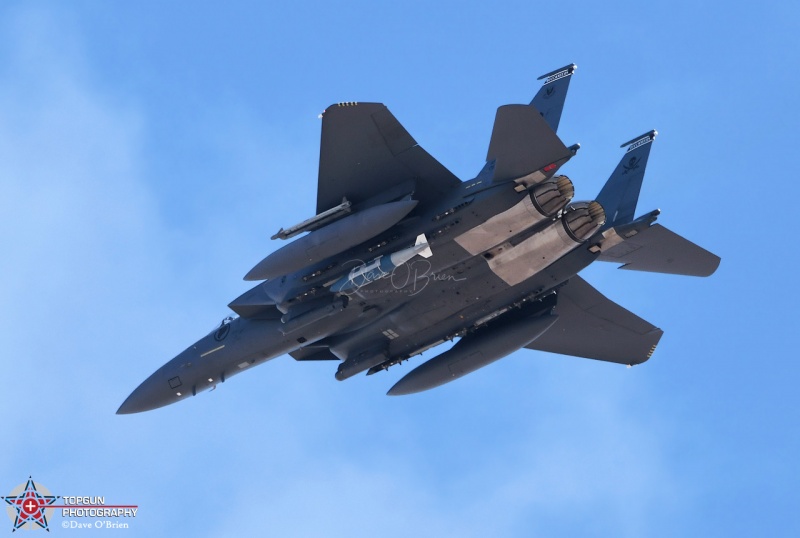 F-15SG Strike Eagle heads off to the range.
05-8371 / 428th FS - RSAF
Mountain Home AFB


