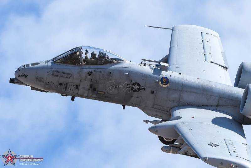 A-10C Warthog wave
79-0186 / 66th WPS
Nellis AFB
