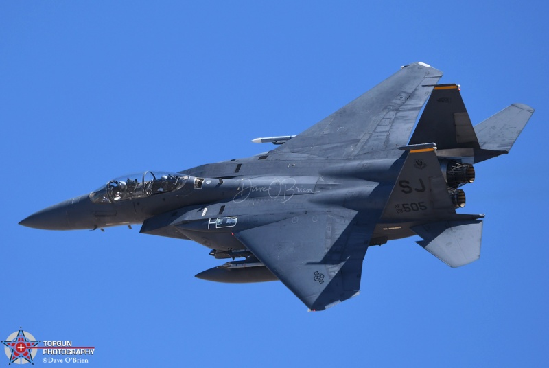 F-15E Strike Eagle
89-0505 / 336th FS
Seymour Johnson AFB
