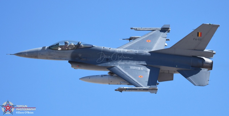 F-16AM
FA117 / 2 Wing
Belgium AF
