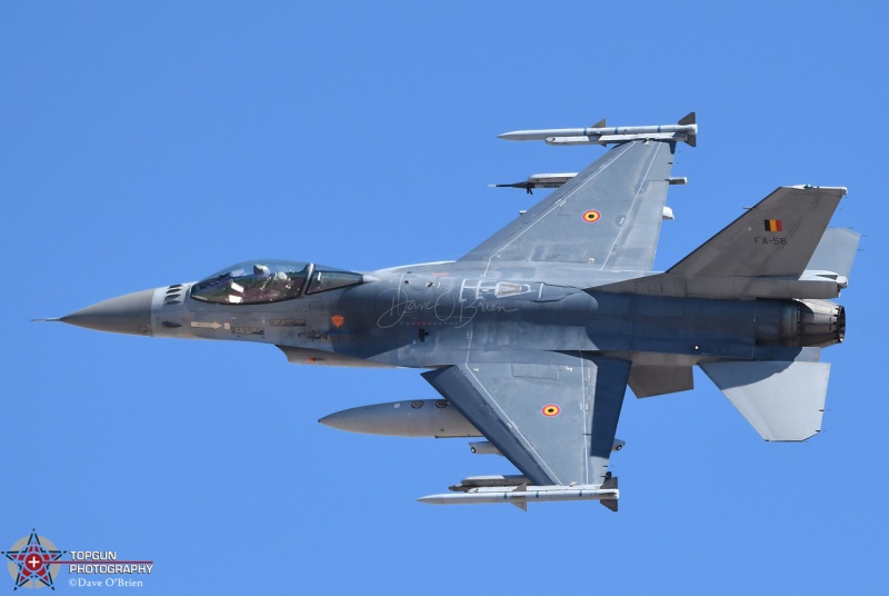 F-16AM 
FA56 / 10 Wing
Belgium AF
