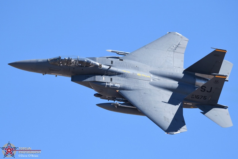 F-15E Strike Eagle Flexing on departure
88-1675 / 336th FS
Seymour Johnson AFB
