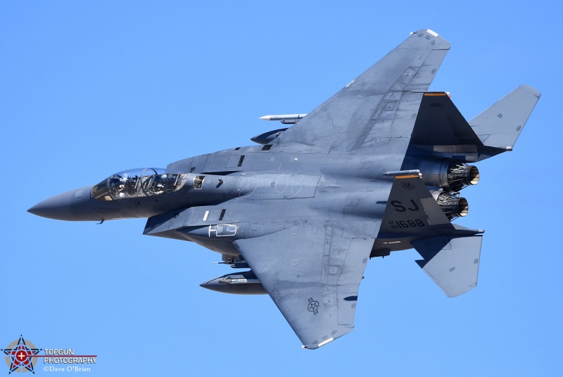 F-15E Strike Eagle flexing over the track
88-1688 / 336th FS
Seymour Johnson AFB
