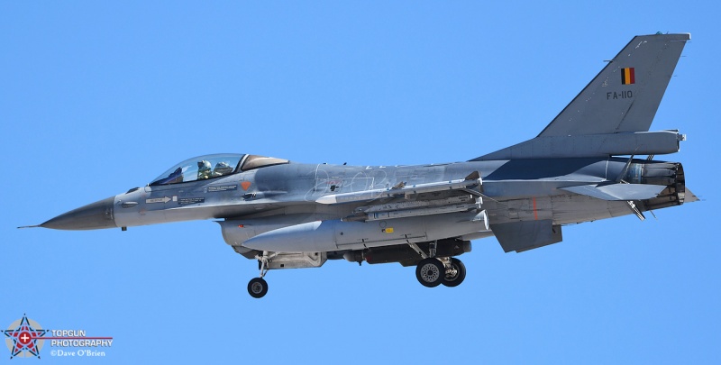 F-16AM 
FA-110 / 10 Wing
Belgium AF
