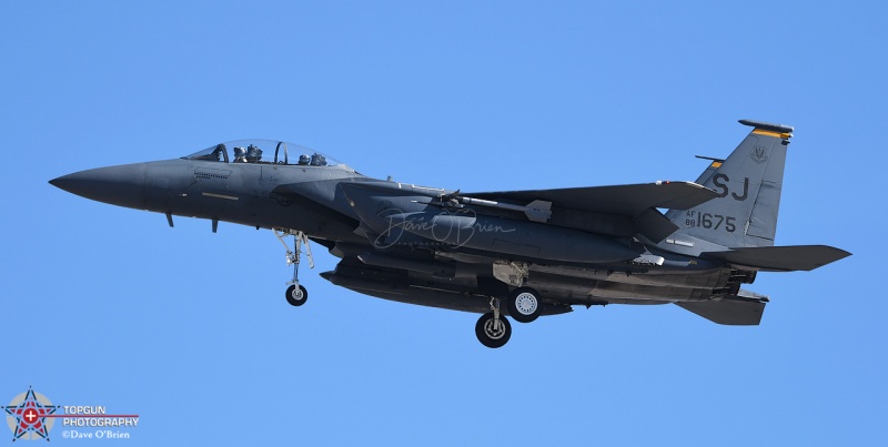 F-15E 4th FW landing RW 3R
88-1675 / 336th FS
Seymour Johnson AFB
