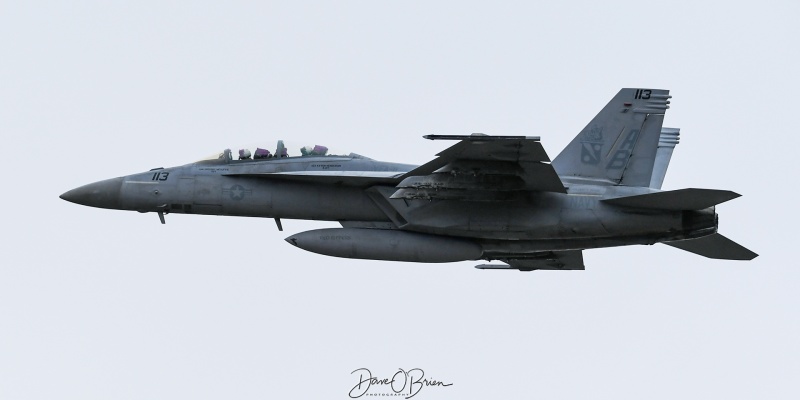 RIPPER12
168887 / F/A-18F	
VFA-11 Red Rippers / NAS Oceana
12/9/23
Keywords: Military Aviation, KBED, Hanscom Airport, F/A-18F, VFA-12
