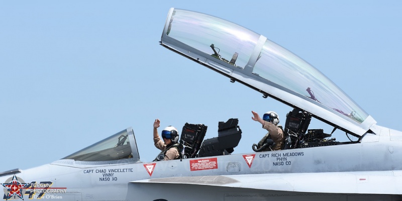 Rain and Hot Gun taxi back
Keywords: RhodeIslandAirShow2017 USNAVYTACDEMO 