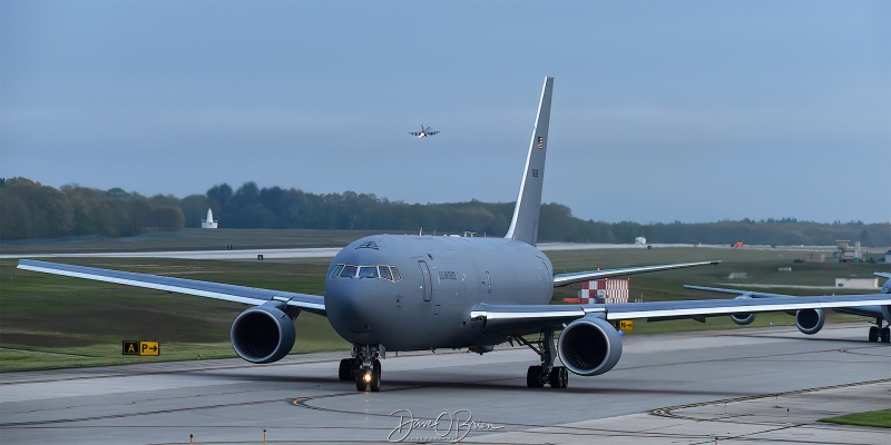 ROMA62
15-46068 / KC-46A	
77th ARS / Seymour Johnson AFB, NC
5/15/25
Keywords: Military Aviation, KPSM, Pease, Portsmouth Airport, KC-46A Pegasus, 77th ARS