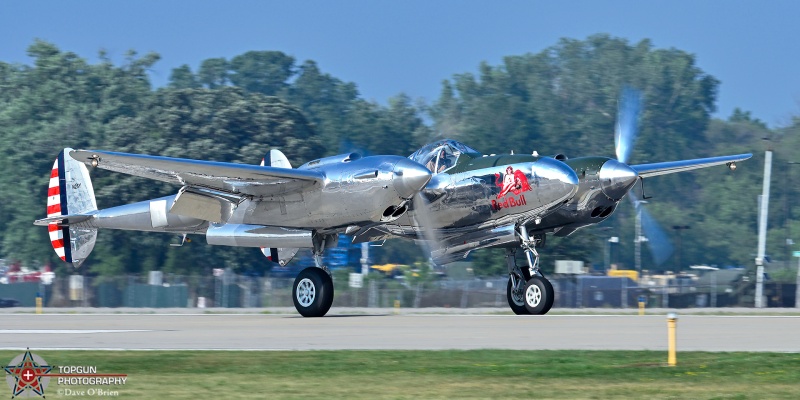 Red Bull1
N25Y / P-38J	
Red Bull / Kematen, Austria
7/20/26
Keywords: Military Aviation, KOSH, Oshkosh, EAA Air Adventure, Air Show, Red Bull, P-38 Lightning