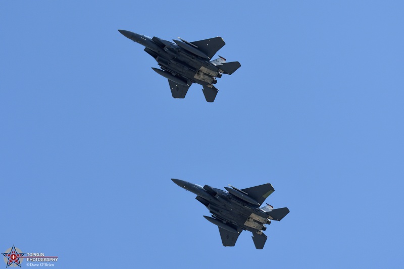 HOSS Flight in the overhead
F-15E, 389th FS
Keywords: Military Aviation, KLSV, Nellis AFB, Las Vegas, Red Flag 22-2, Fighters, F-15E, 389th FS