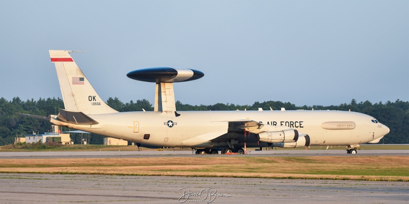 SHUCK88
75-0556 / E-3TF	
960th AACS / Tinker AFB, OK
7/30/25
Keywords: Military Aviation, KPSM, Pease, Portsmouth Airport, E-3G, 960th AACS