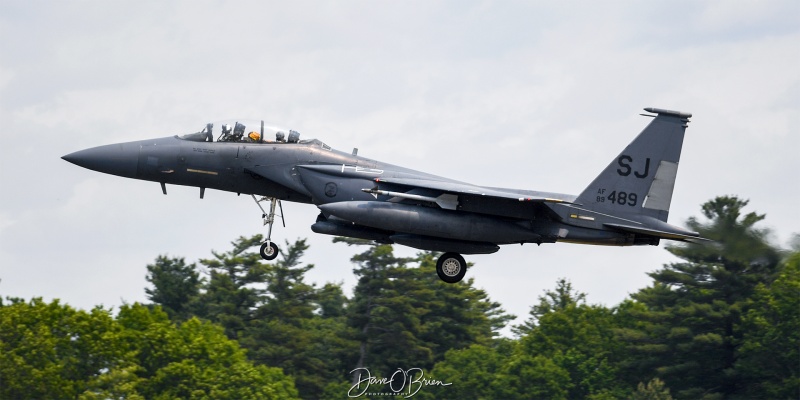 SIEGE15
F-15E / 89-0489	
334th FS / Seymour Johnson AFB
6/6/23
Keywords: Military Aviation, KPSM, Pease, Portsmouth Airport, F-15E, 334th FS, 4th FW