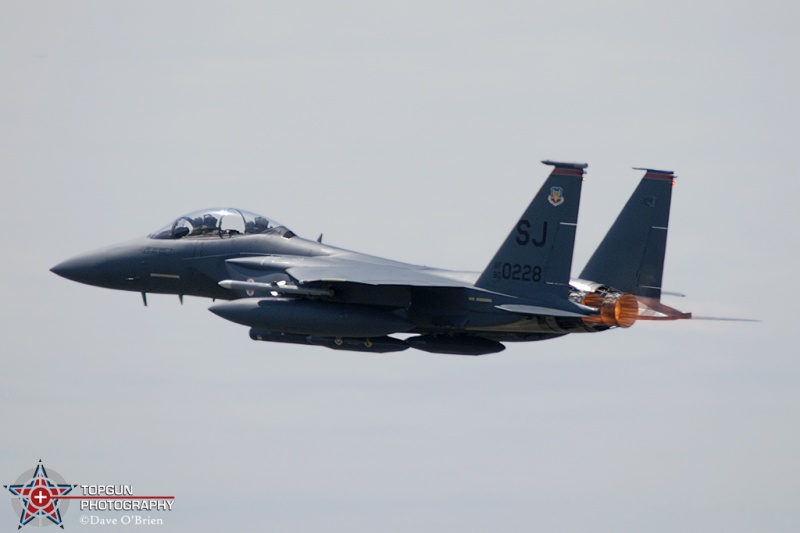 F-15E Strike Eagle
Static SJ Eagle heading out after Pease air show

