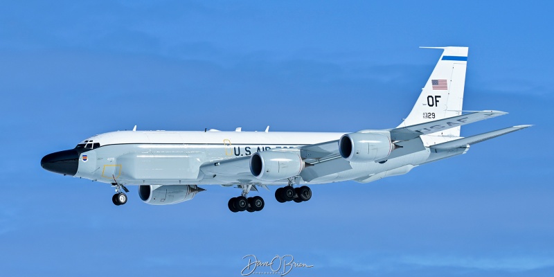 SNOOP55
62-4129 / TC-135W	
38th RS / Offutt AFB, NE
1/30/26
Keywords: Military Aviation, KPSM, Pease, Portsmouth Airport, TC-135W, 38th RS