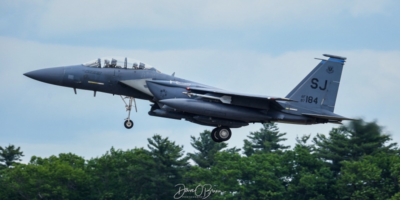 SPEED21
F-15E / 87-0184	
334th FS / Seymour Johnson AFB
6/6/23
Keywords: Military Aviation, KPSM, Pease, Portsmouth Airport, F-15E, 334th FS, 4th FW